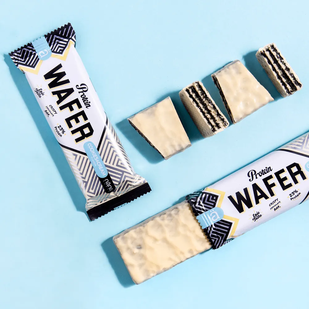 Protein Wafer Cookies & Cream - 12x40g.