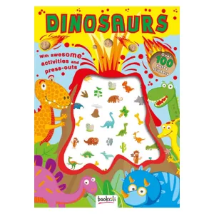 Puffy Sticker Windows: Dinosaurs