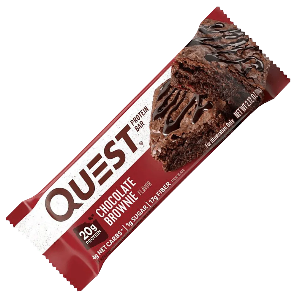 Quest Protein Bar Chocolate Brownie - 12x60g.