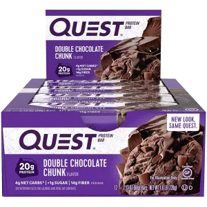 Quest Protein Bar Double Chocolate Chunk - 12x60g.