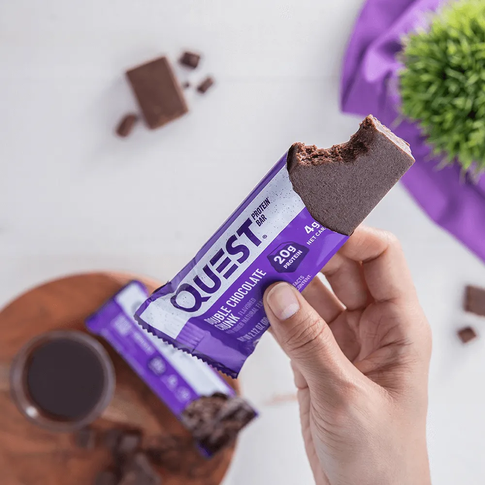 Quest Protein Bar Double Chocolate Chunk - 12x60g.