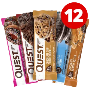 Quest Proteinbar Mixed Box - 12x60g.