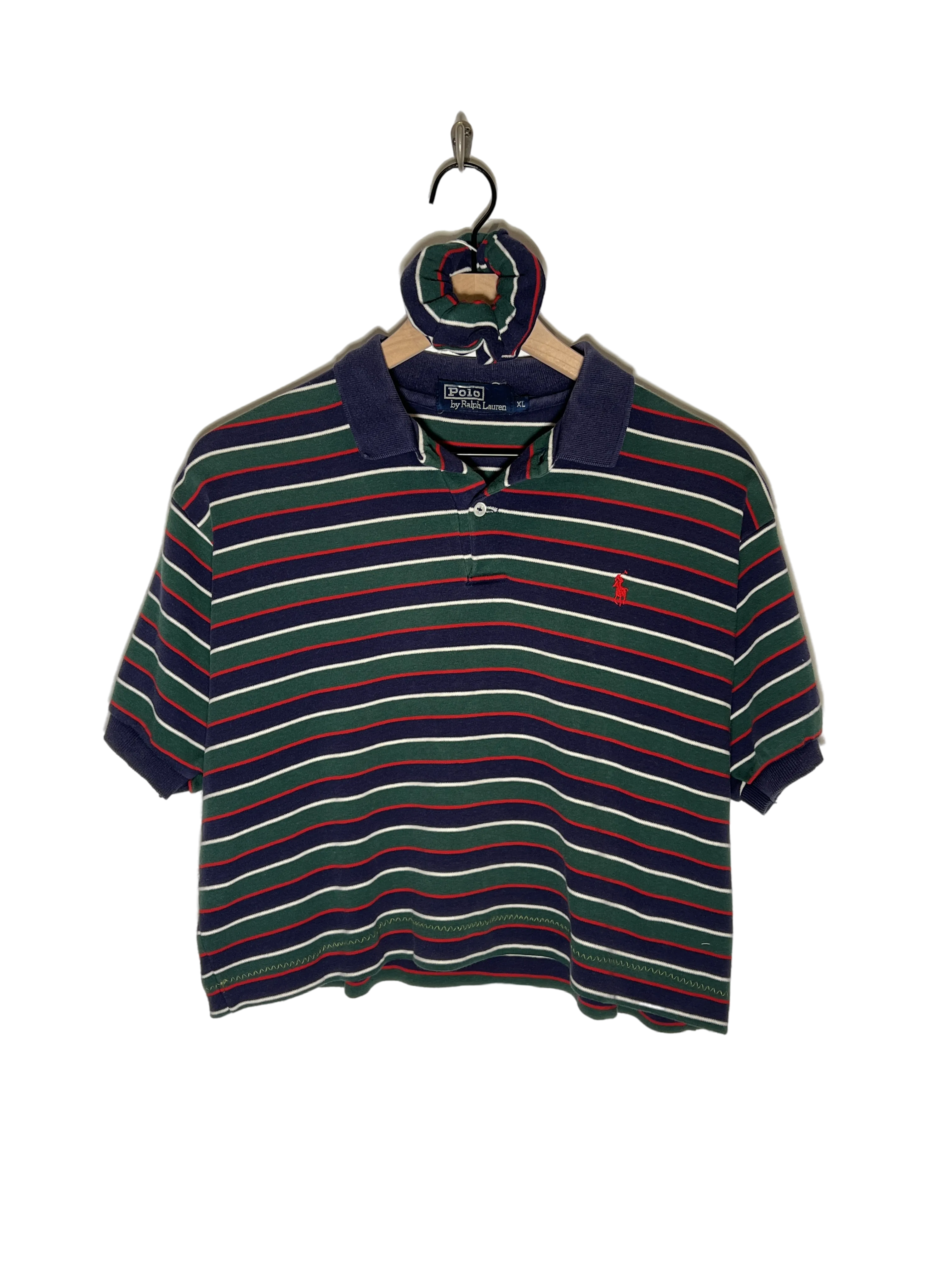 Ralph Lauren Striped Polo Crop Set (XL)