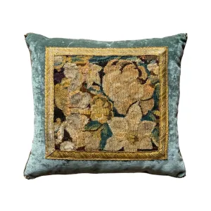 RESERVED: 17th C. Tapestry Fragment (T132223 | 16 x 18")