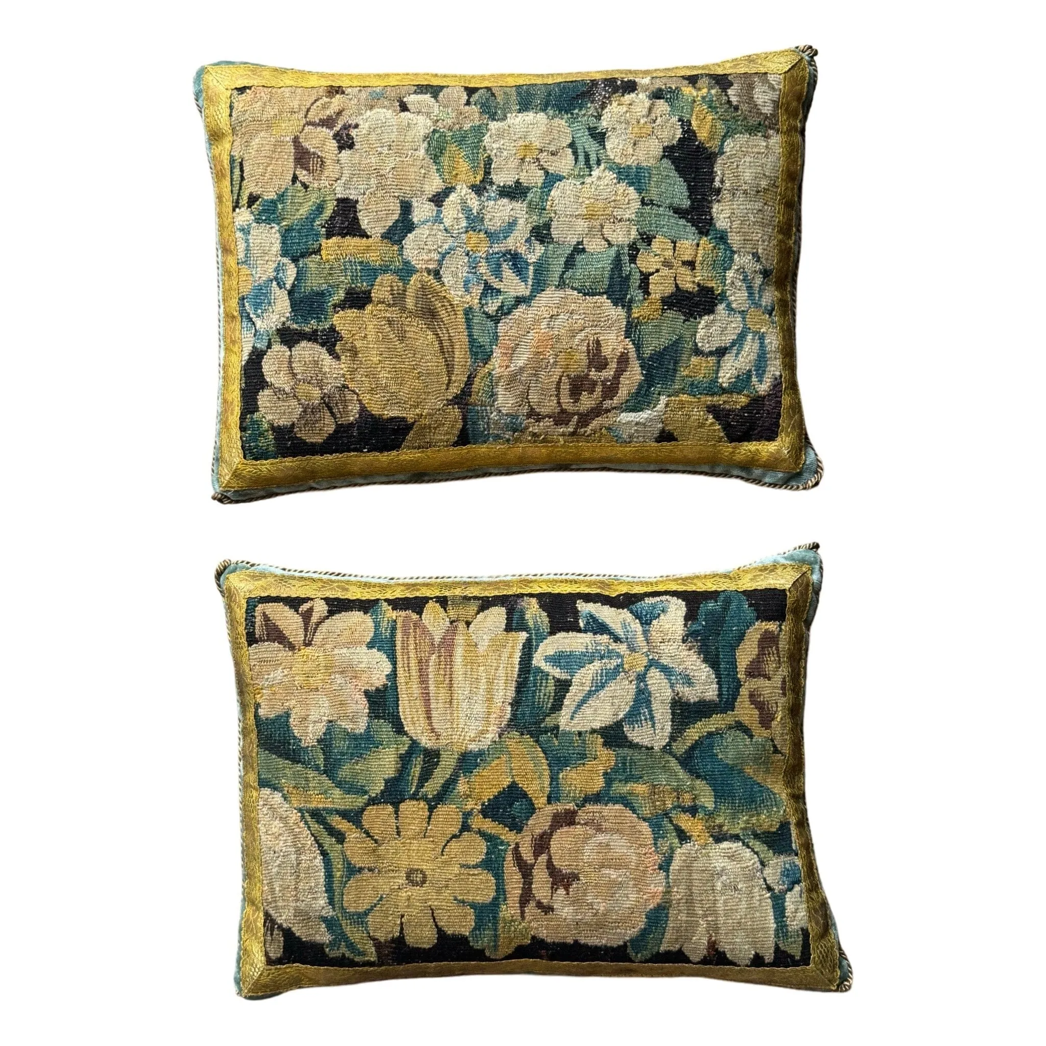 RESERVED: Antique Flemish Tapestry Fragment (#T132123A | 20 x 14”)