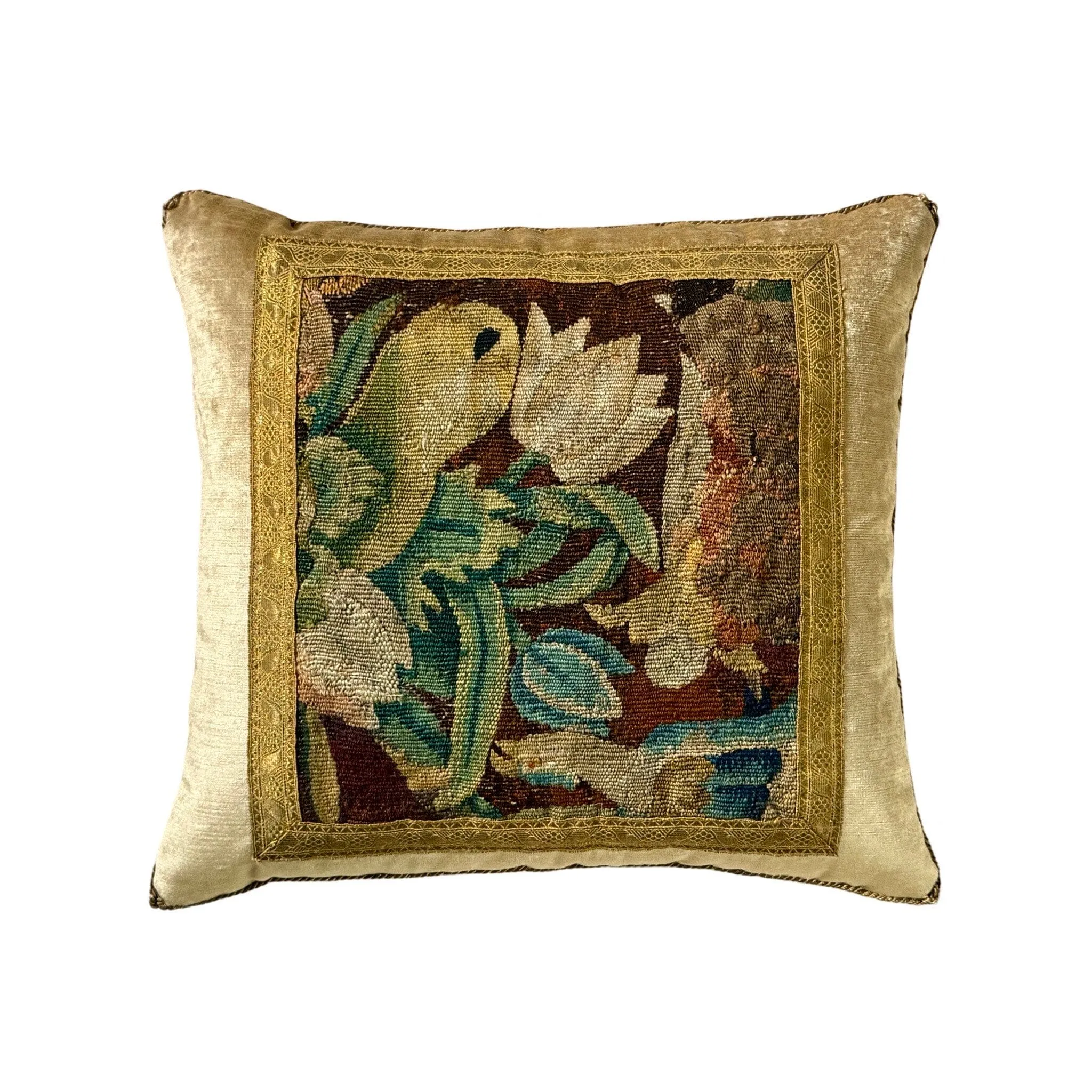 RESERVED: Antique Tapestry Fragment (#T072024 | 16.5 x 18")