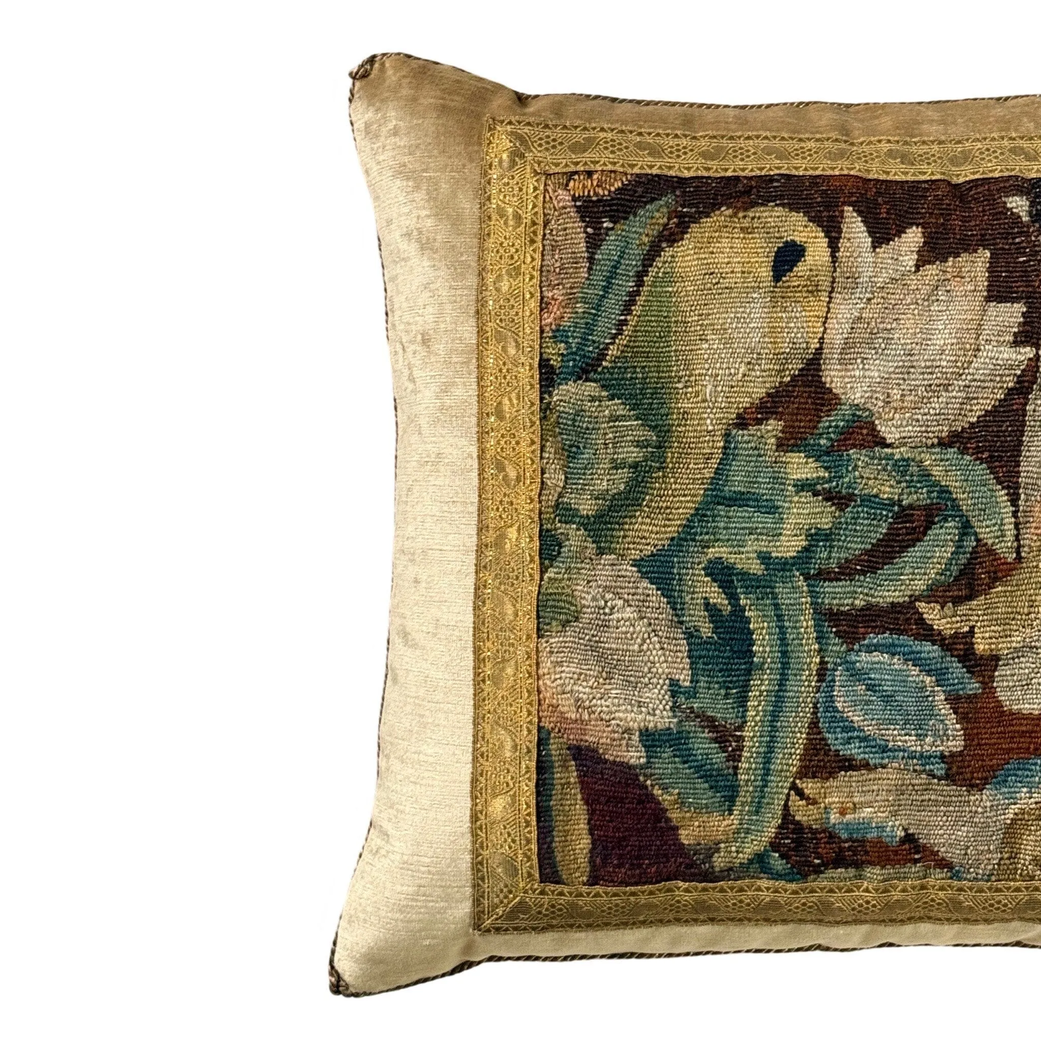 RESERVED: Antique Tapestry Fragment (#T072024 | 16.5 x 18")