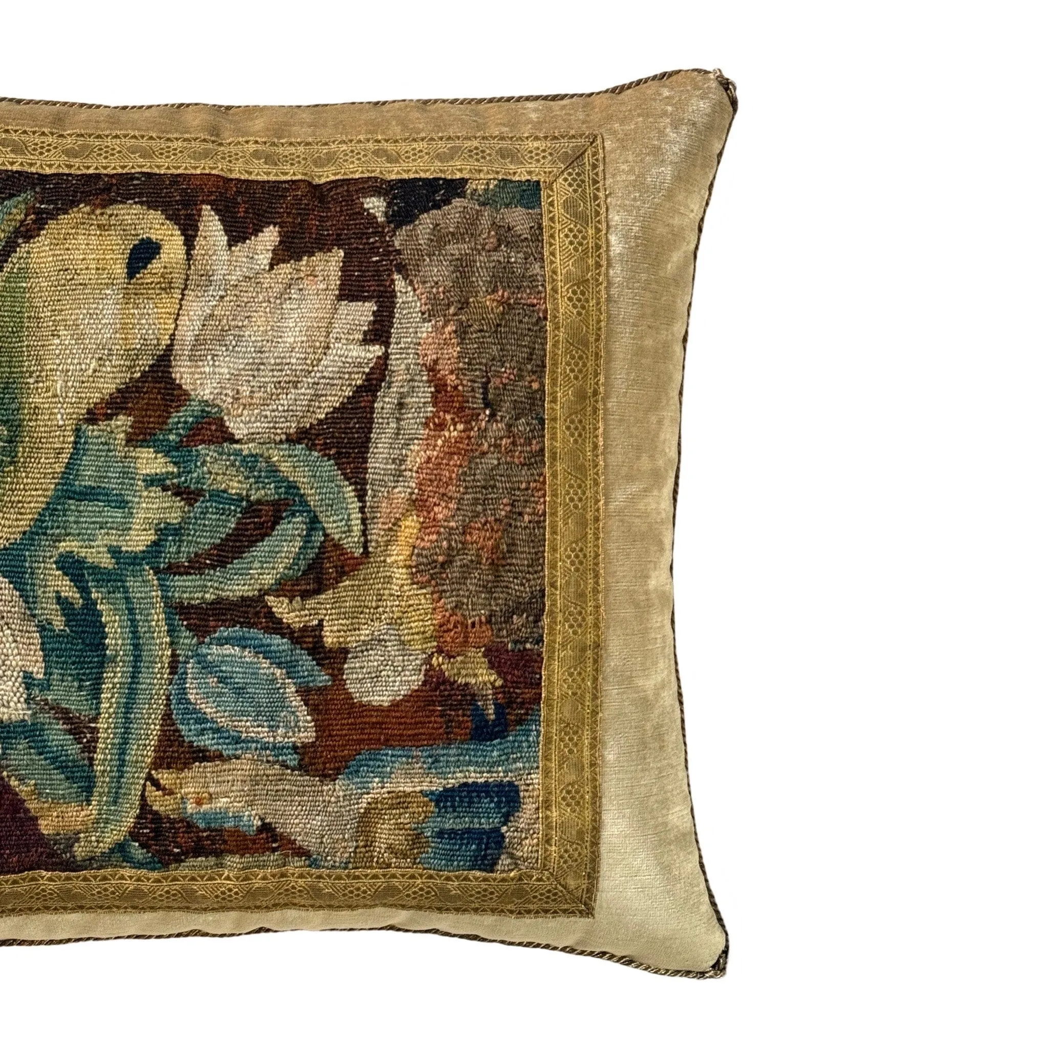 RESERVED: Antique Tapestry Fragment (#T072024 | 16.5 x 18")