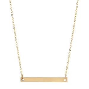 SALE - Thin Bar Necklace