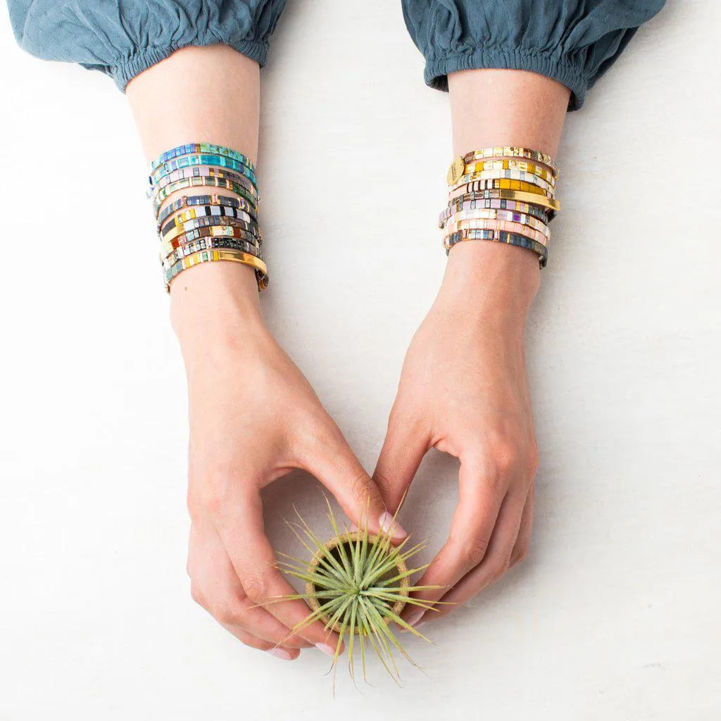 Scout Curated Wears Good Karma Miyuki Bracelet - Joy & Kindness