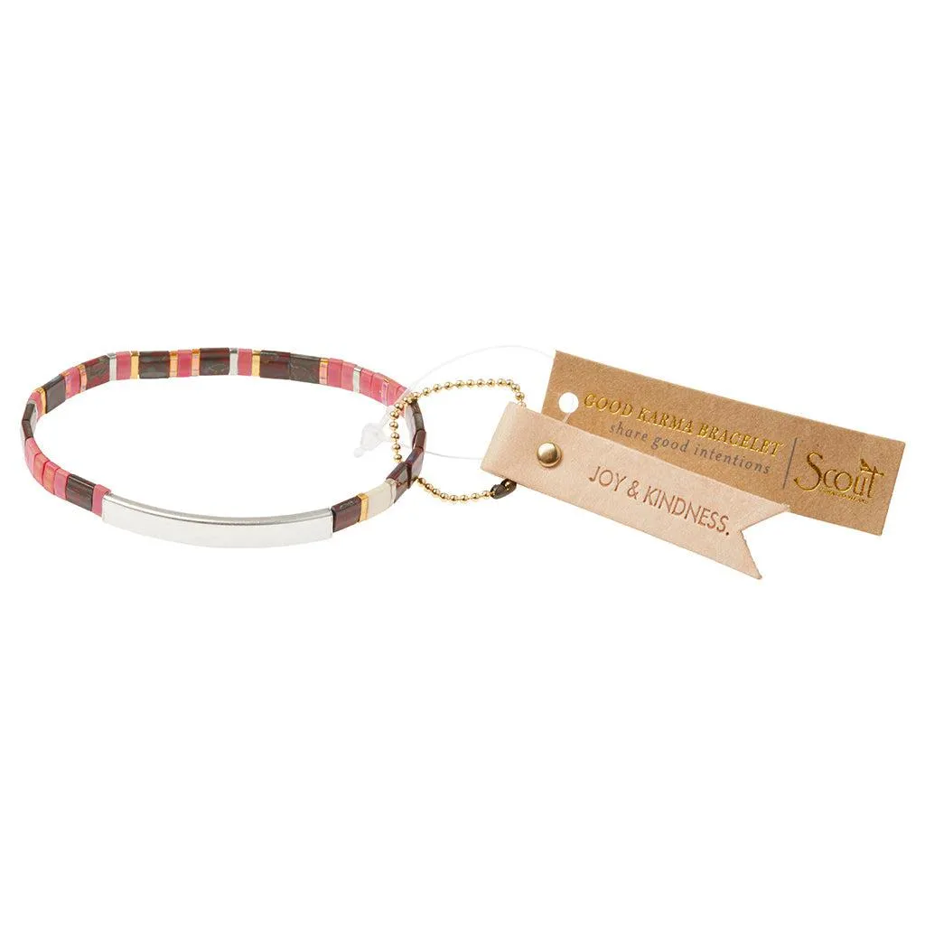 Scout Curated Wears Good Karma Miyuki Bracelet - Joy & Kindness