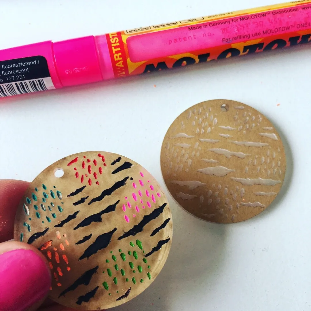 Series 1: Etched Disc for Paint Fill - 10 pce Pack