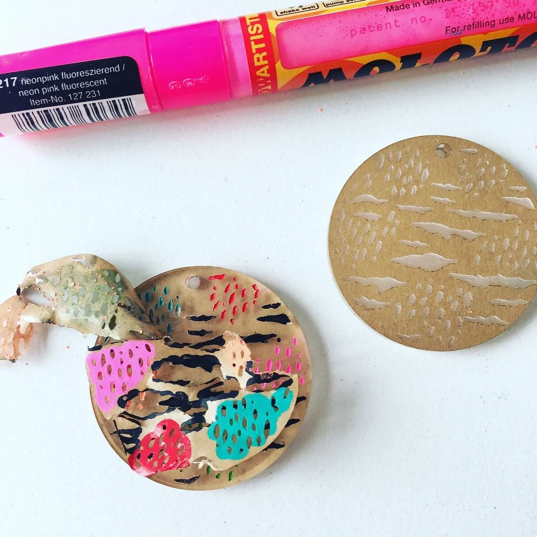Series 1: Etched Disc for Paint Fill - 10 pce Pack
