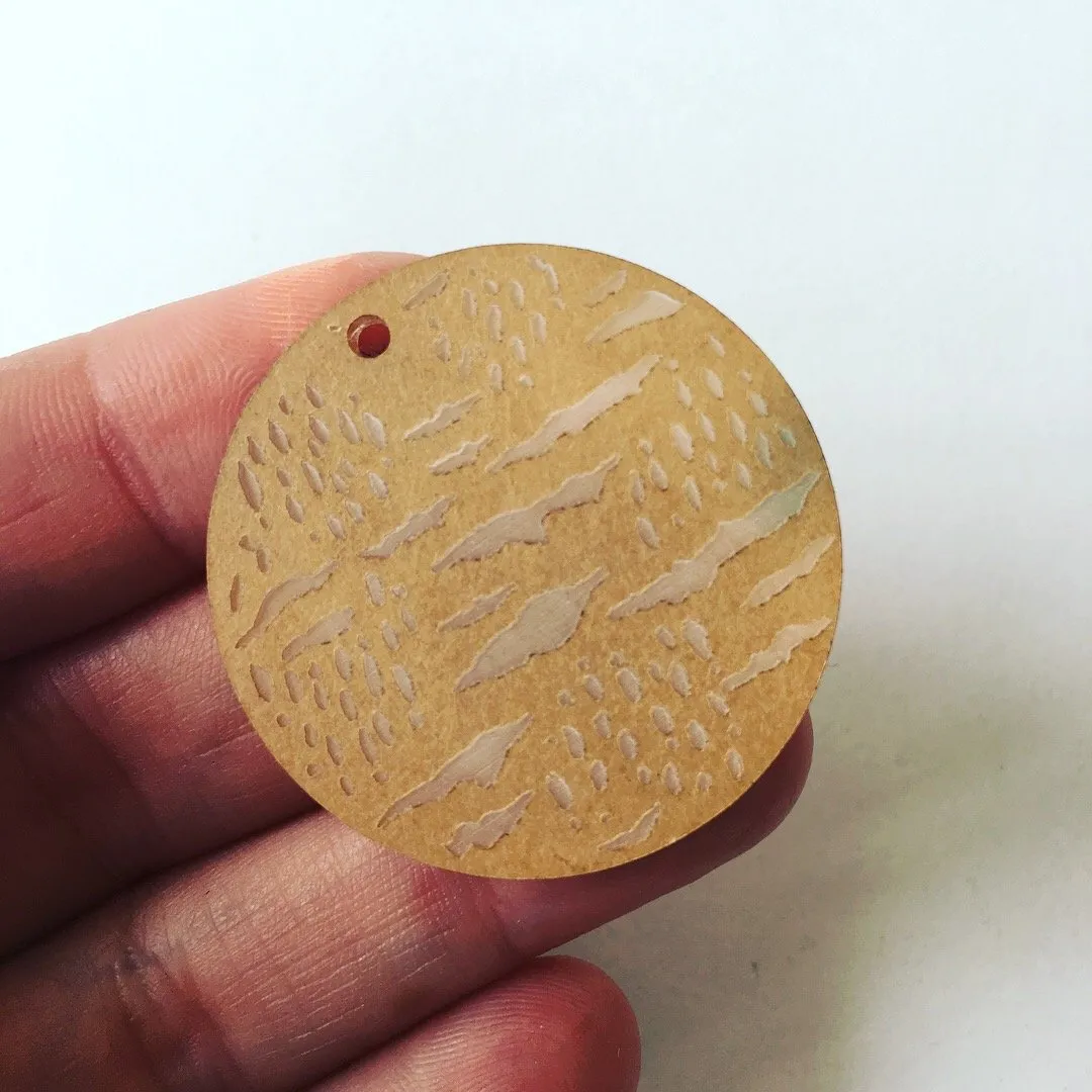 Series 1: Etched Disc for Paint Fill - 10 pce Pack