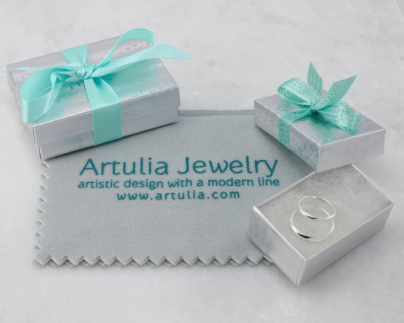 Silver Bar Stud Earrings