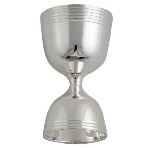 Silver Plated Double Measure
