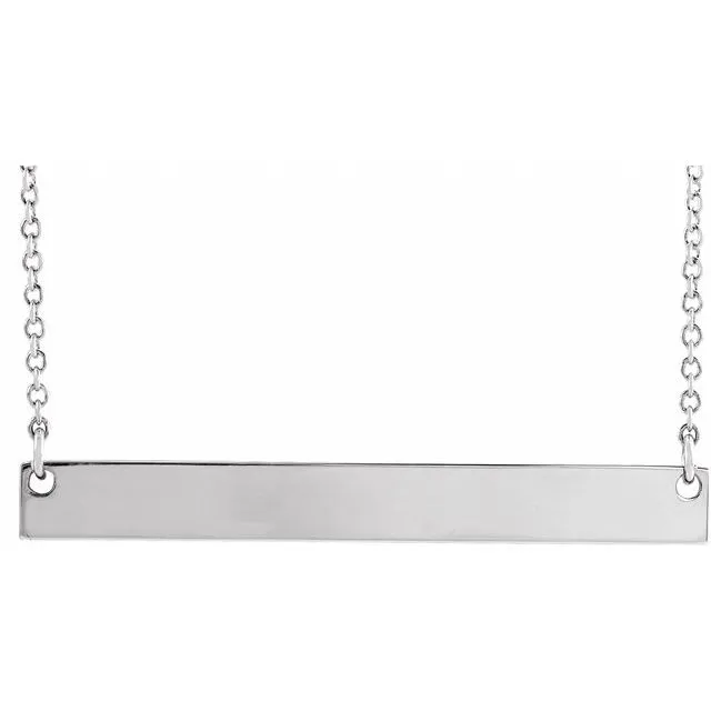 Simple Bar Necklace