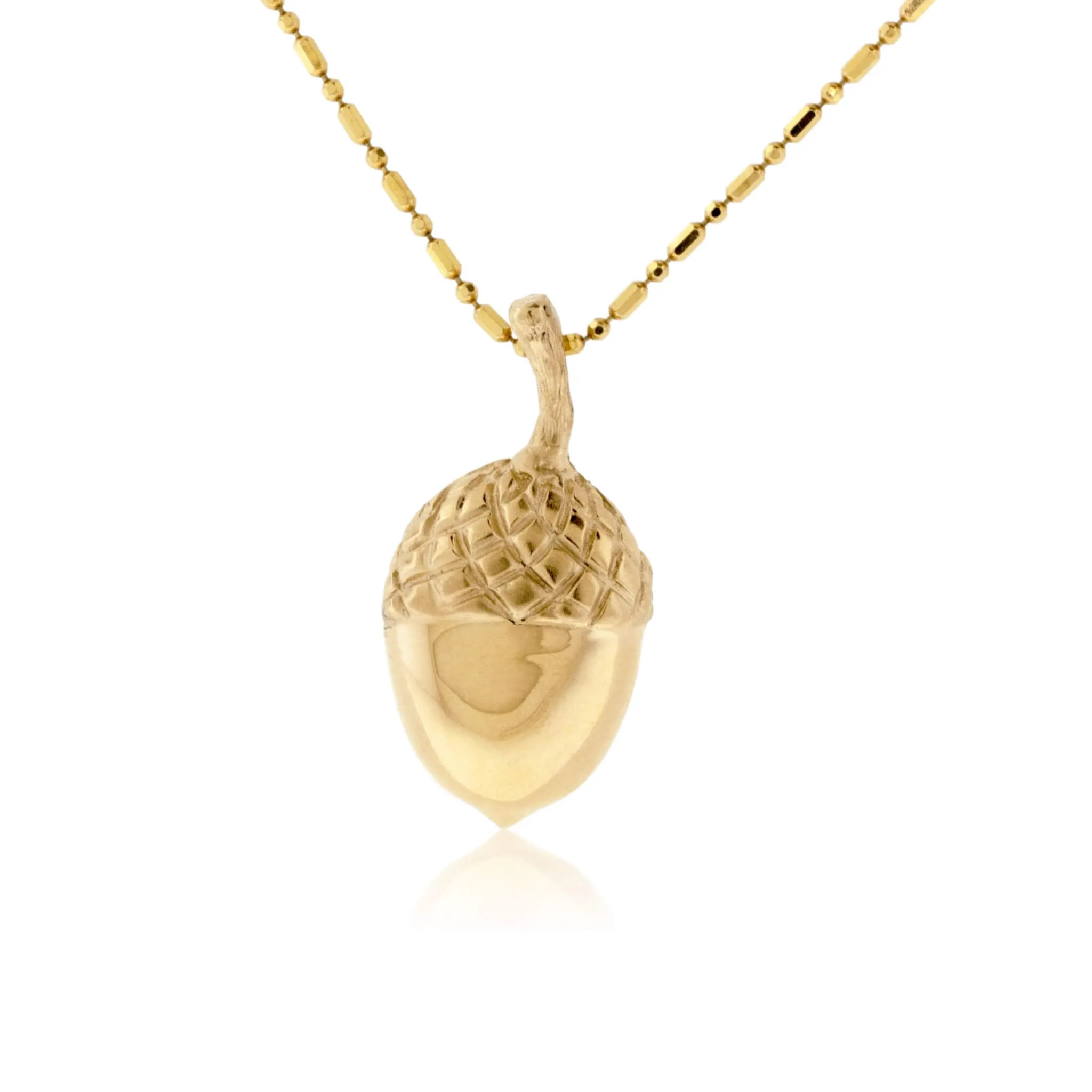Simple Large Acorn Pendant