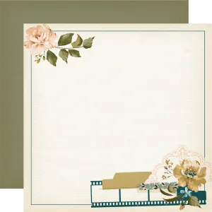 Simple Stories - Remember - 12x12 Single Sheet - Always Remember