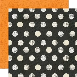 Simple Stories - Scary Stories - 12x12 Single Sheet - Hello, Pumpkin