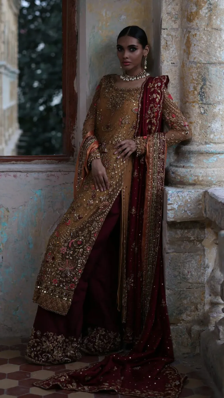 Skin Long Kameez Lehenga Pakistani Wedding Dresses