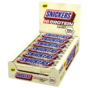 Snickers Hi-Protein White Bar - 10x57g.