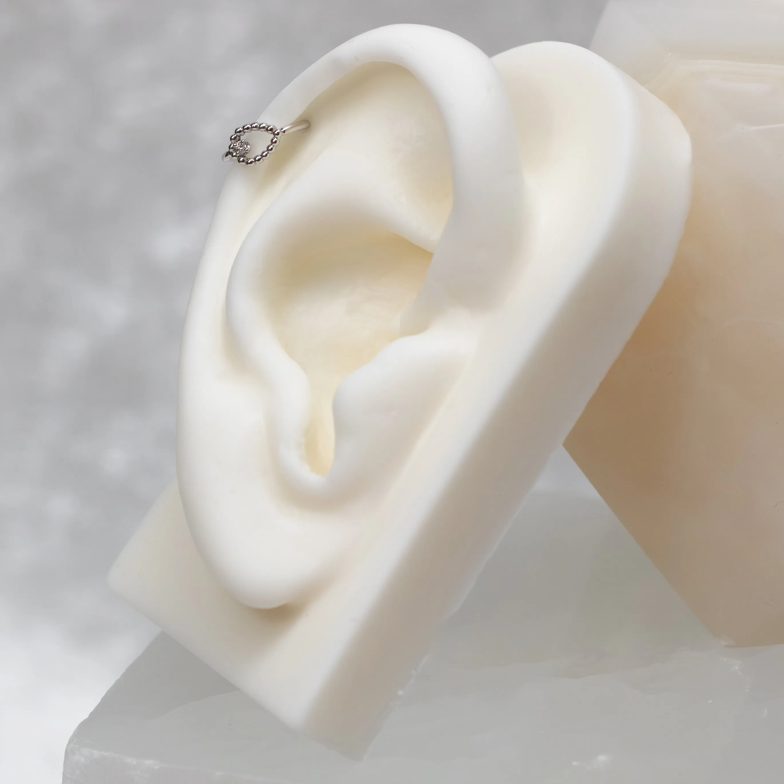 Sophie Tear Ring with Diamond