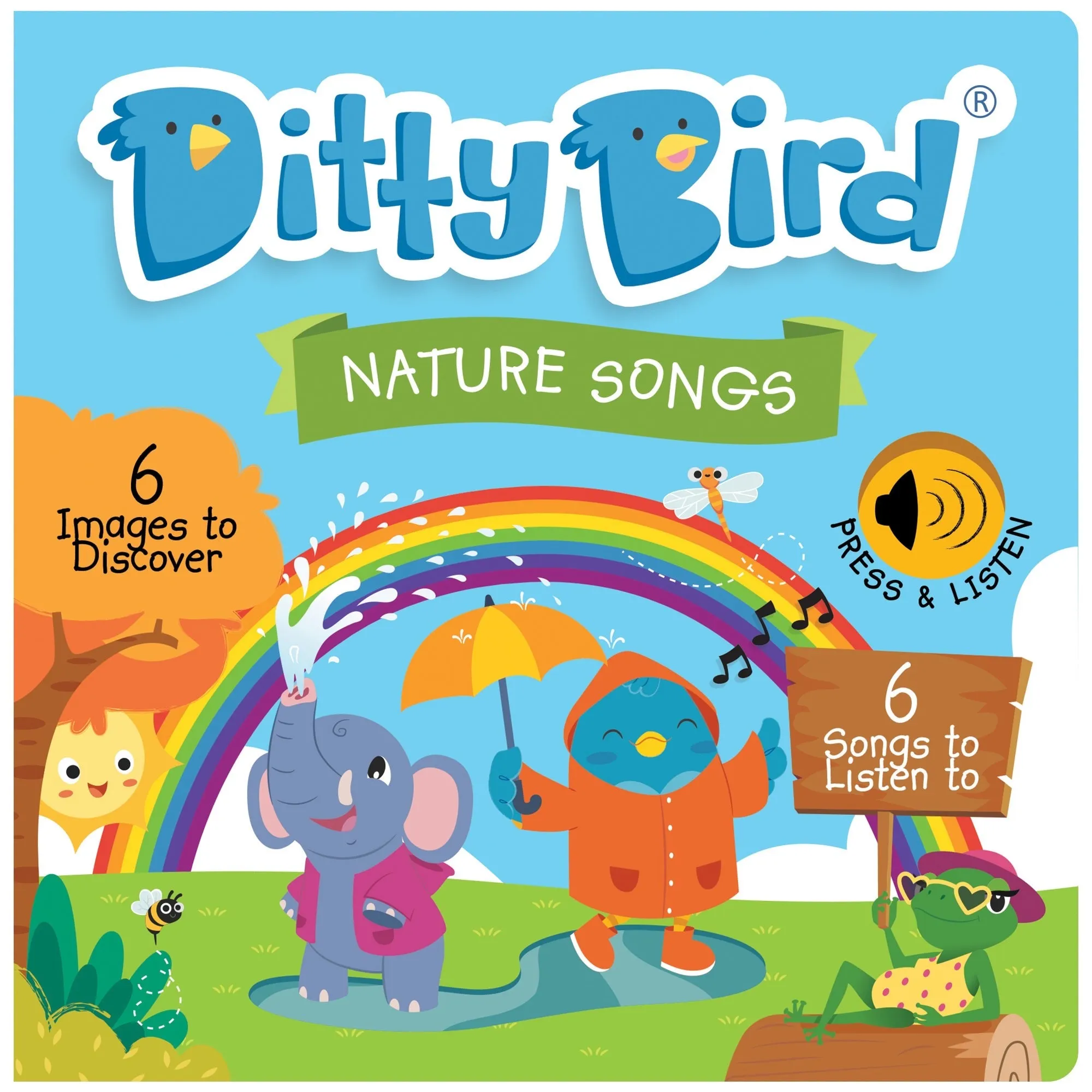 Sound Board Book - Nature Songs - 12M 