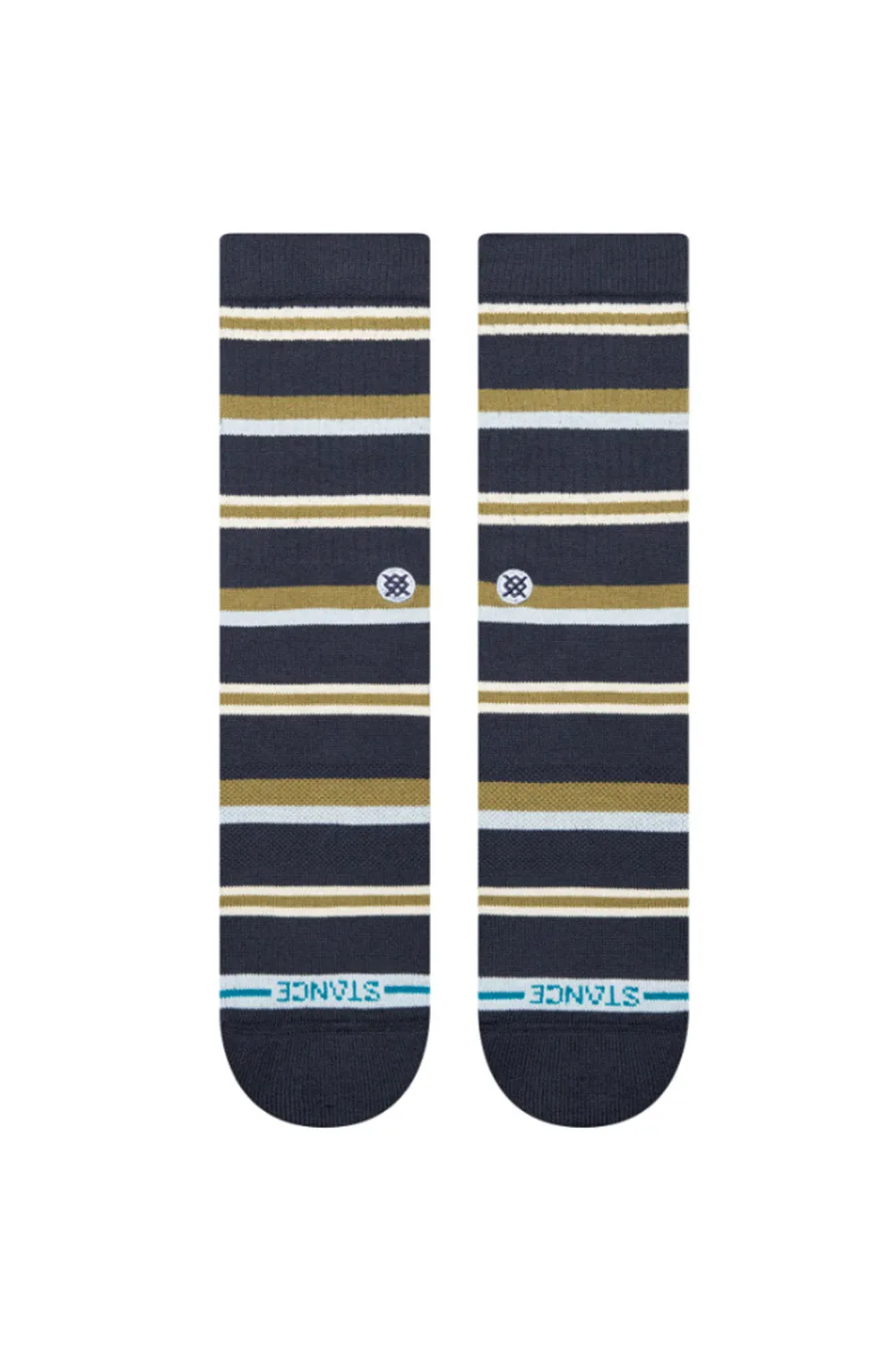 Stance Hudson Crew Socks for Men in Navy | A556C24HUD-NVY
