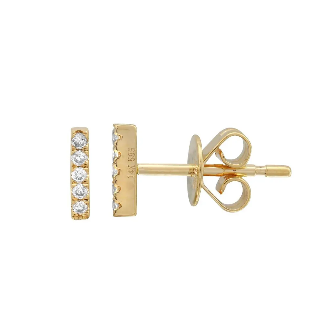 STELLA BAR STUD EARRINGS