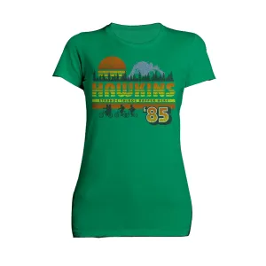 Stranger Things Vintage 85 The Party Strange Things Happen Here Official Women's T-Shirt