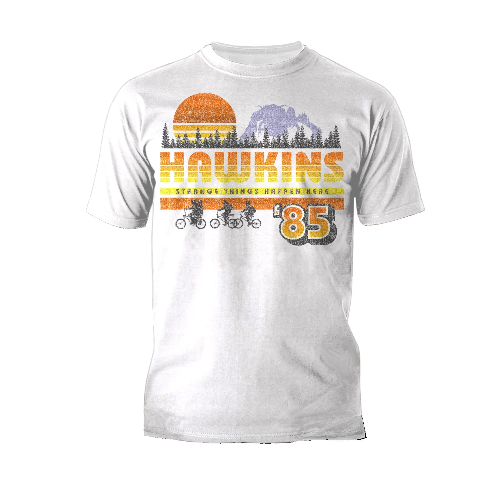 Stranger Things Vintage 85 The Party Strange Things Happen Here Original Men's T-Shirt