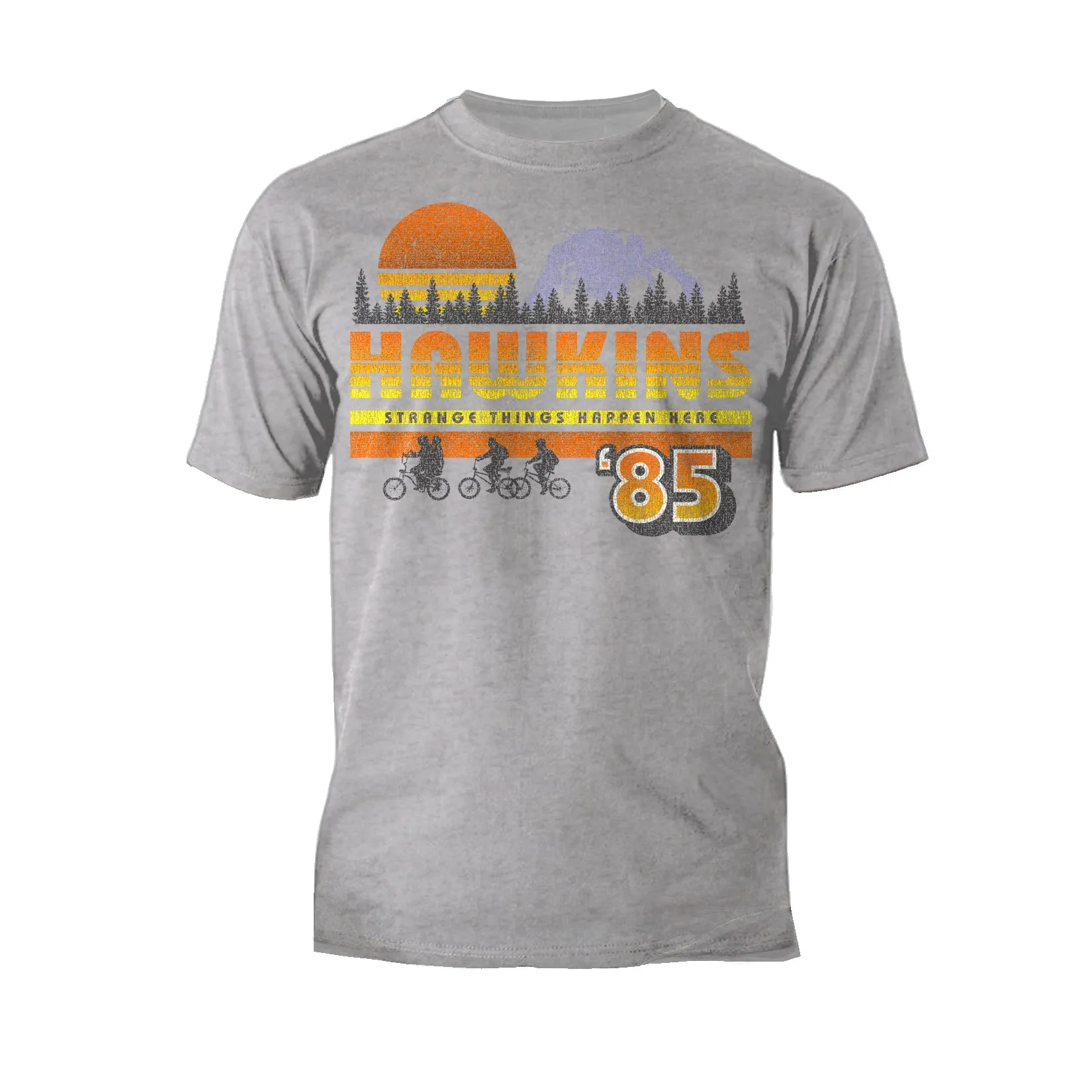 Stranger Things Vintage 85 The Party Strange Things Happen Here Original Men's T-Shirt