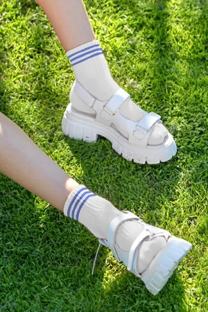 Striped Ankle Socks