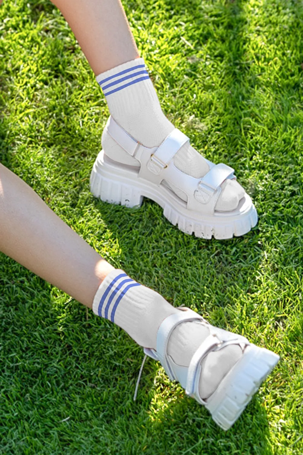 Striped Ankle Socks