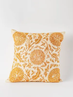 Suzani Harvest Square Pillow Cover