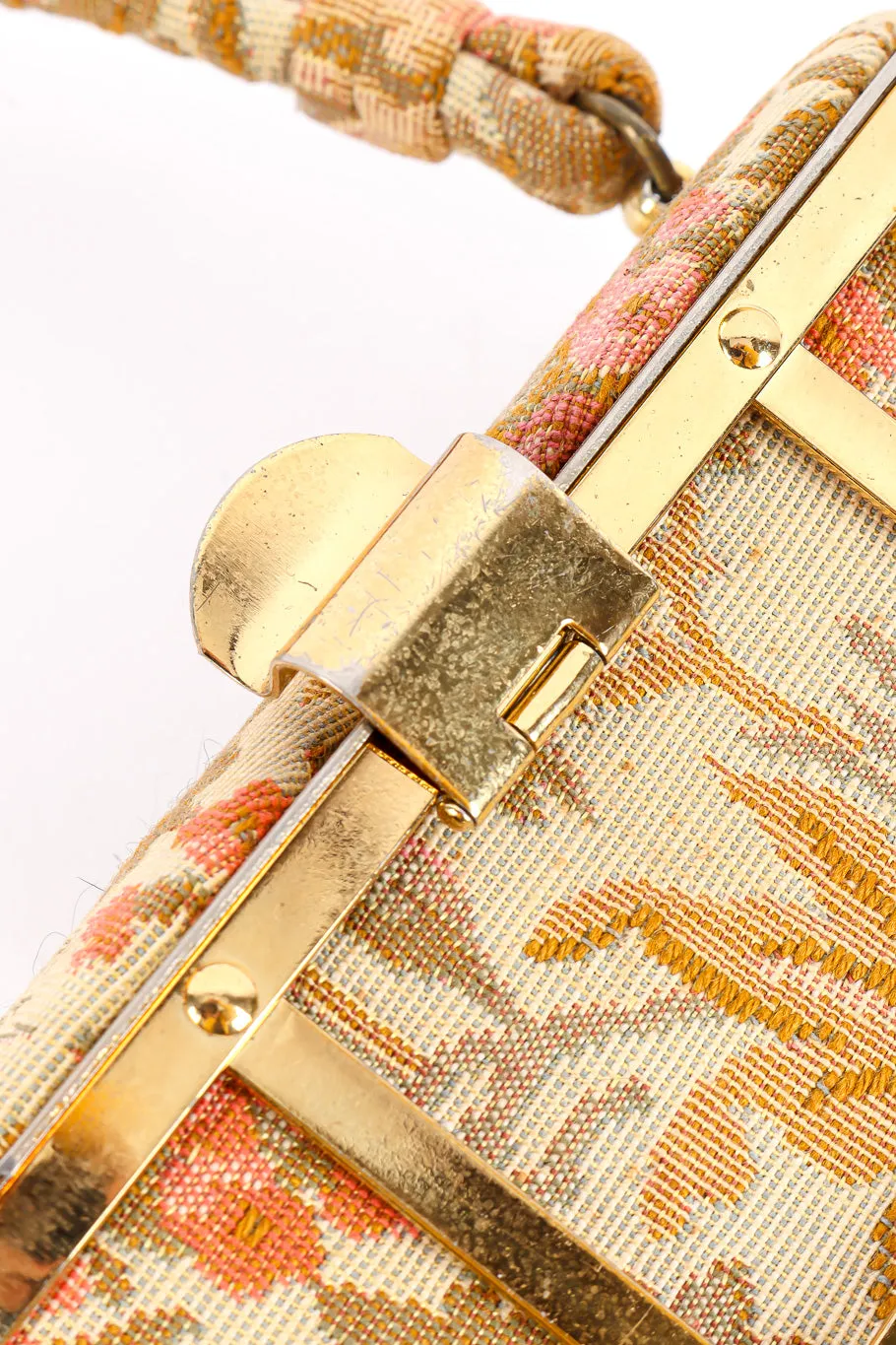 Tapestry Caged Box Bag