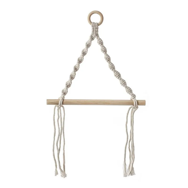 Tapestry Macrame Vintage Hanging Rope Holder
