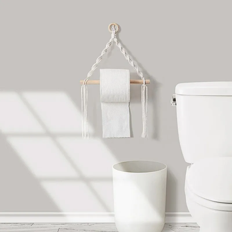 Tapestry Macrame Vintage Hanging Rope Holder