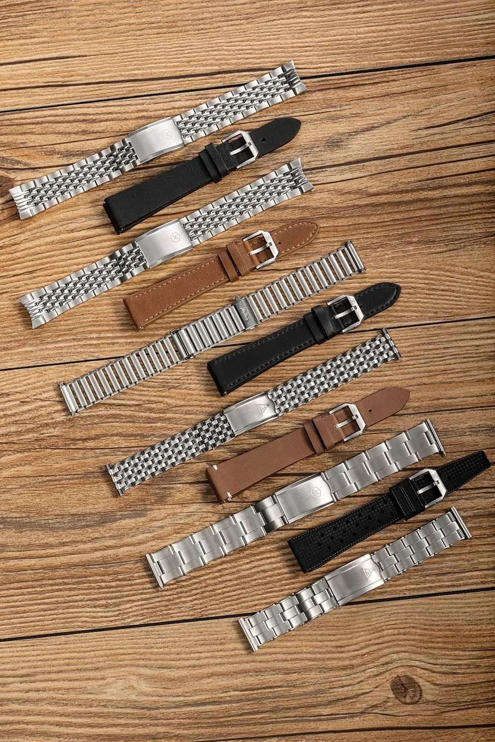 Tropic Black Rubber Strap