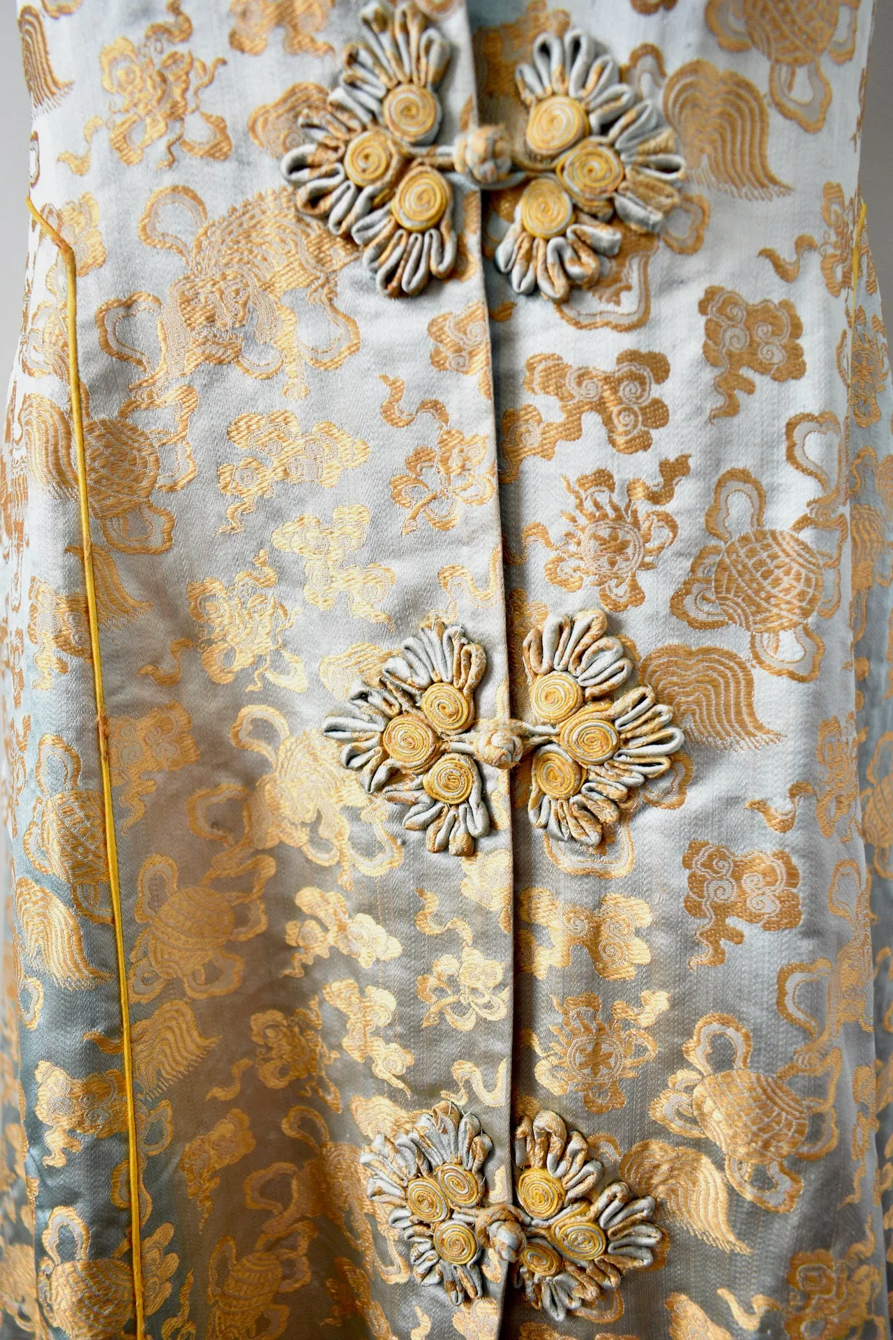 Vintage 1930 Silk Brocade Coat