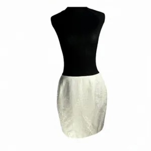 𝅺Vintage Albert Nipon brocade pencil mini skirt size 14