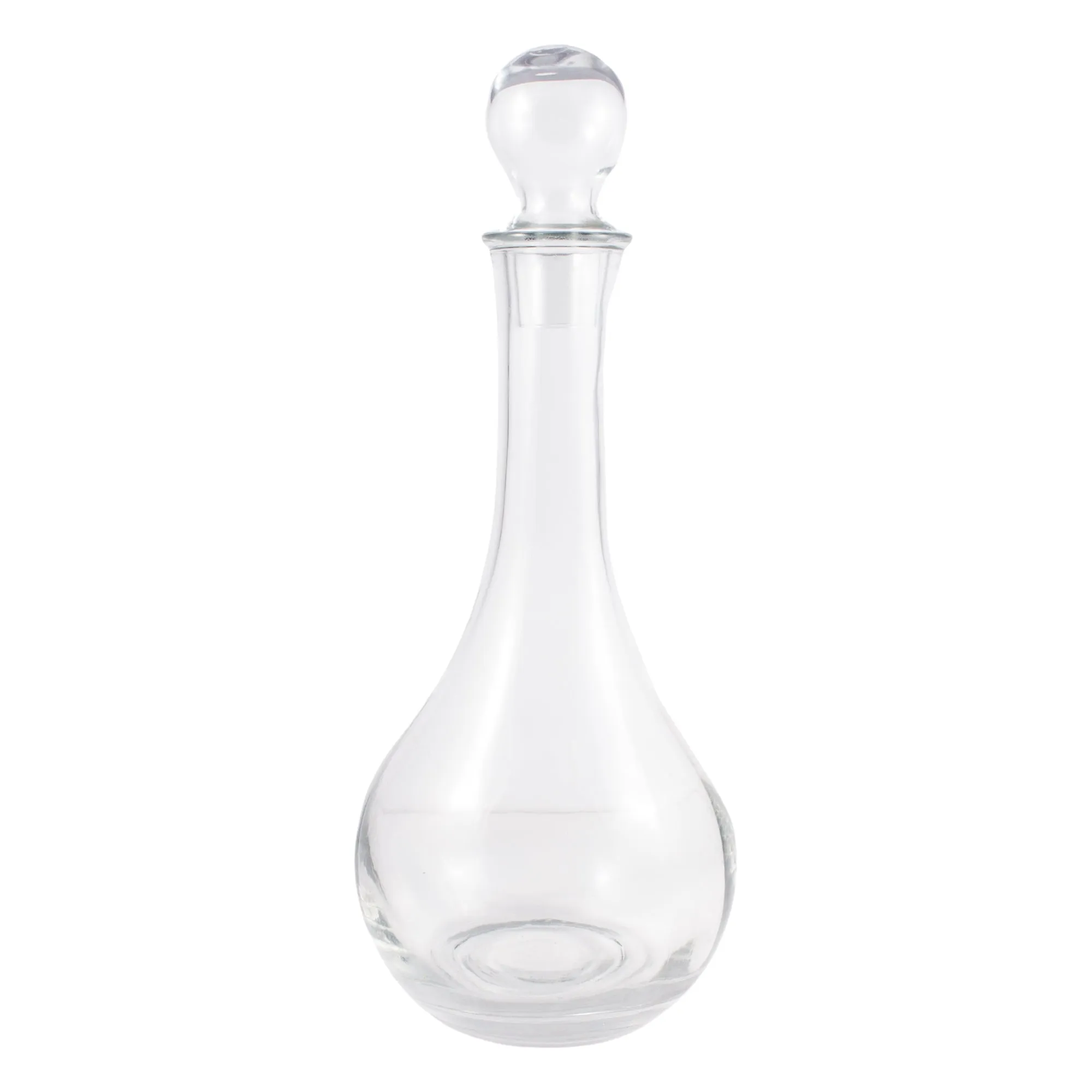 Vintage French Handblown Glass Decanter
