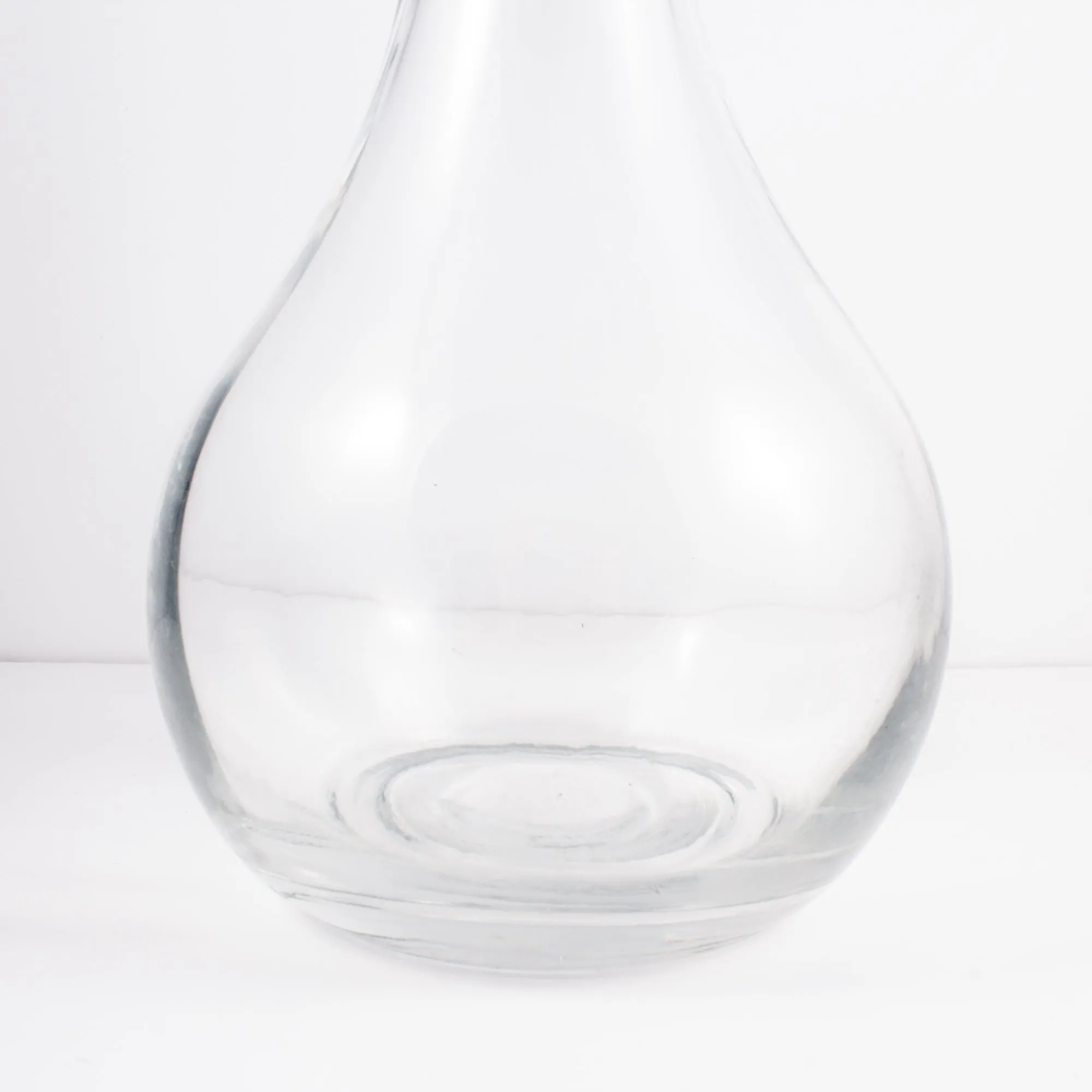Vintage French Handblown Glass Decanter