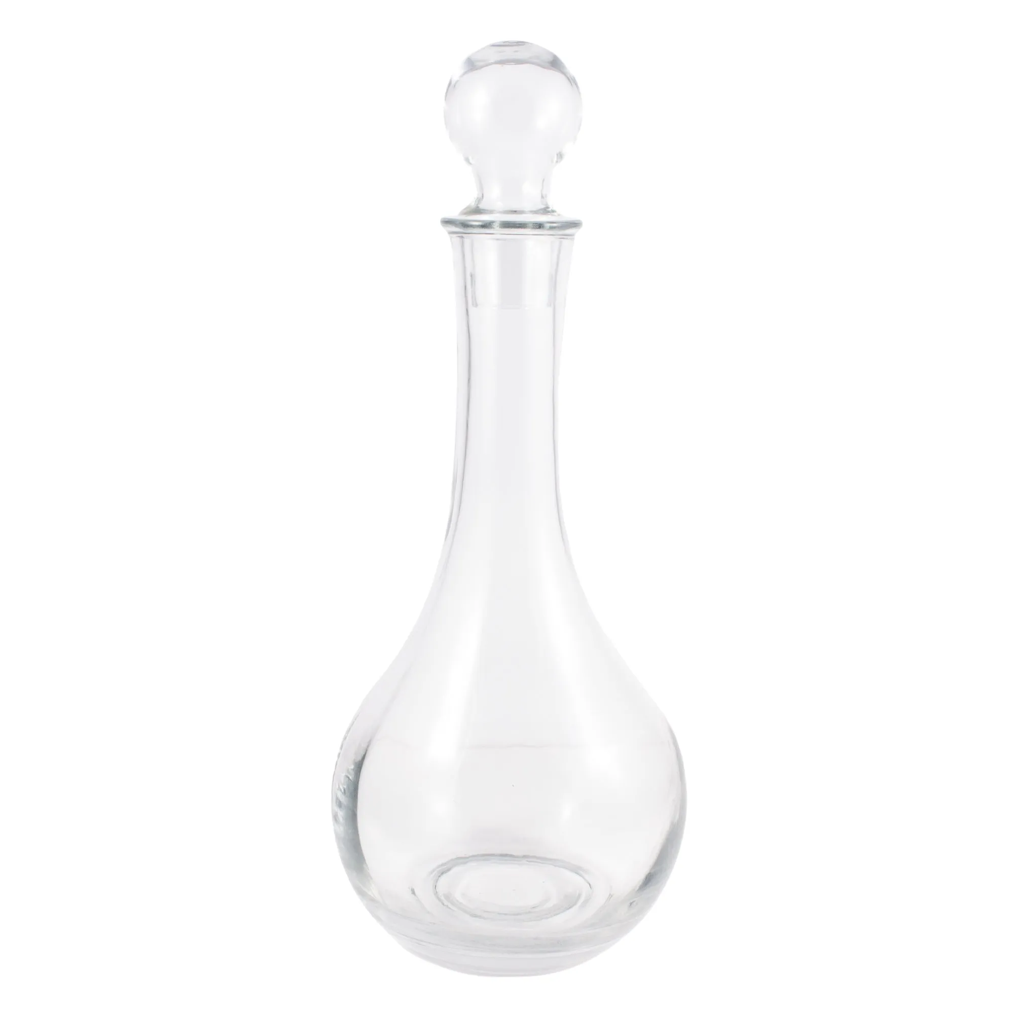 Vintage French Handblown Glass Decanter
