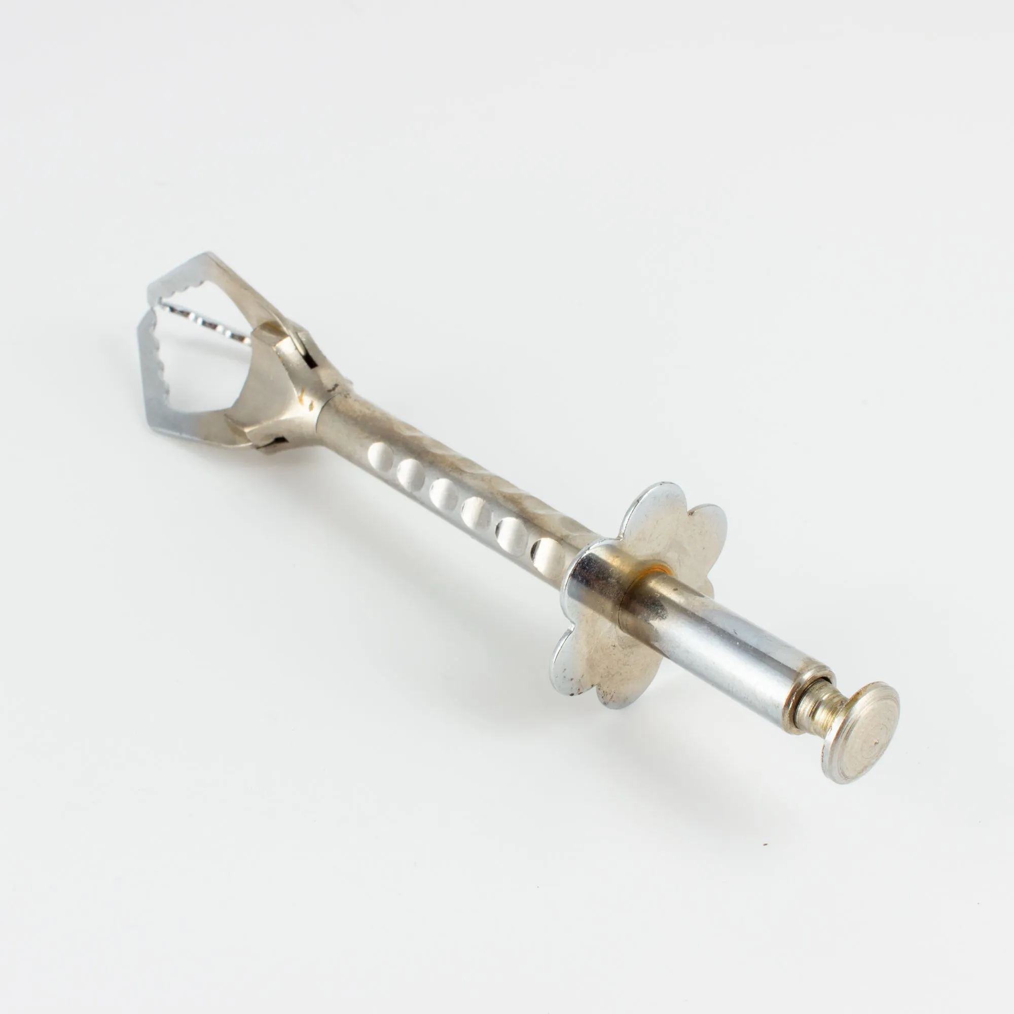 Vintage French Mechanical Bar Tongs