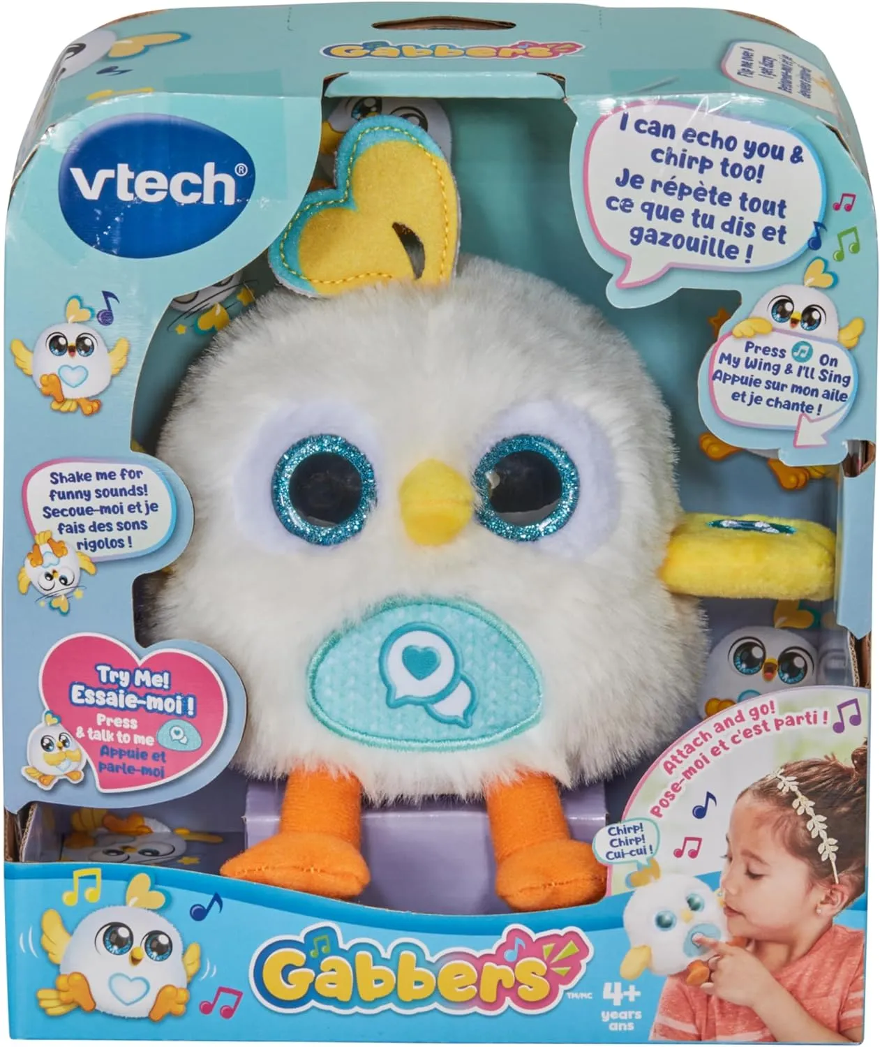 VTech® Gabbers™ - Owl White/ Blanc