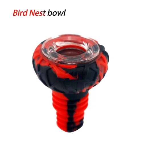 Waxmaid 14mm / 18mm Bird Nest Silicone Glass Bowl