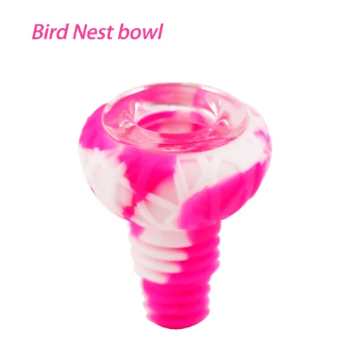 Waxmaid 14mm / 18mm Bird Nest Silicone Glass Bowl