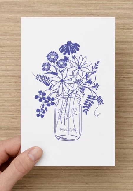 Wildflowers Card